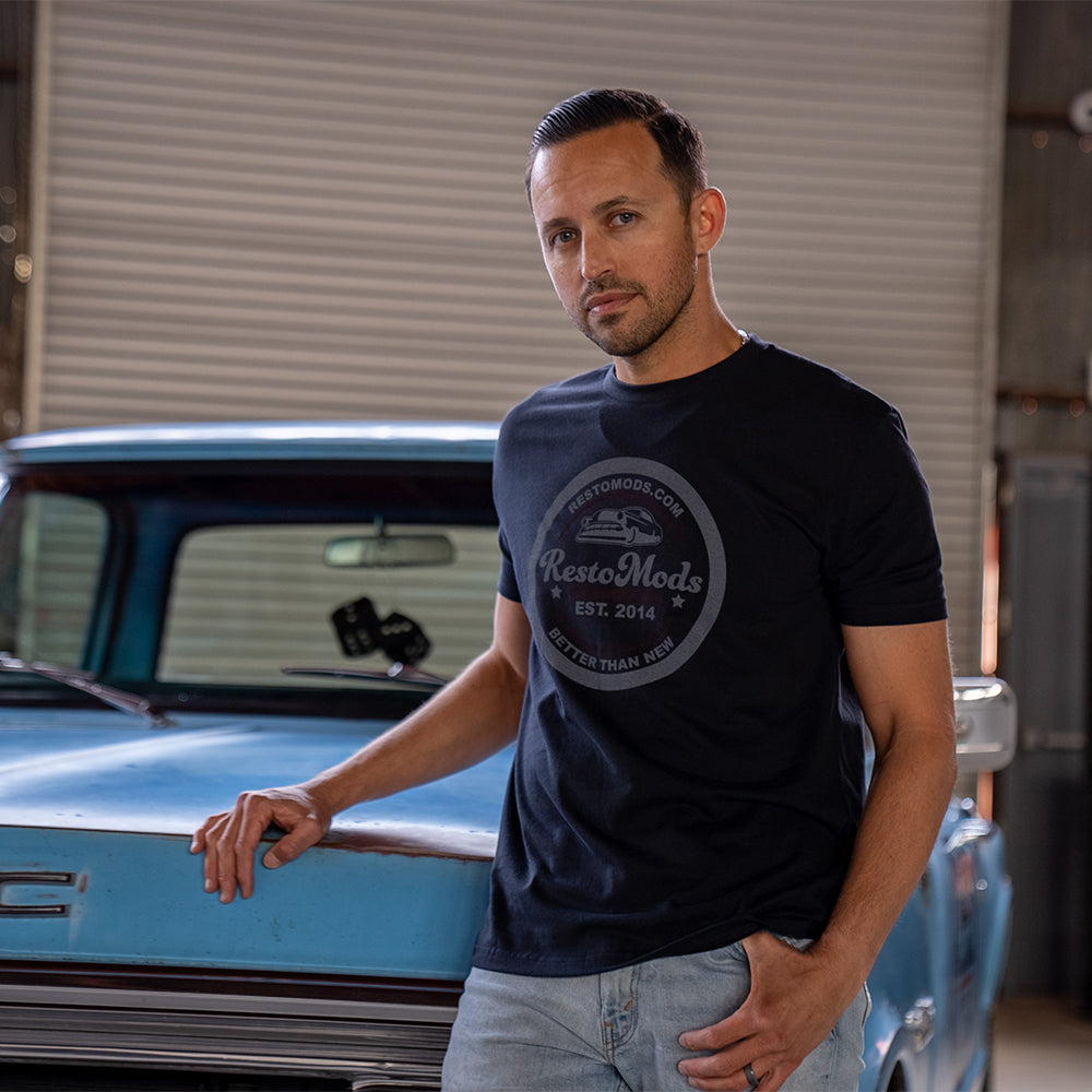Black RestoMods Retro fit – Logo T-Shirt